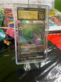 Japanese CGC 10 Team Rockets Crobat EX Slab