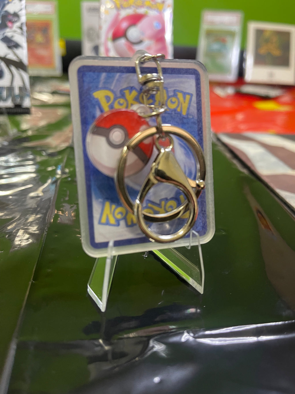 Gengar EX Card Keychain